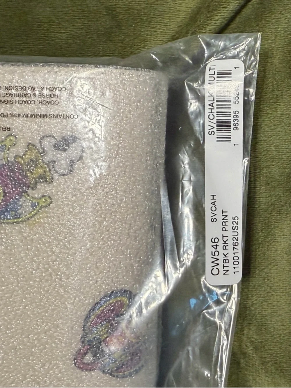 COACH White Rocket Print Leather Planner - Picture 3 of 4